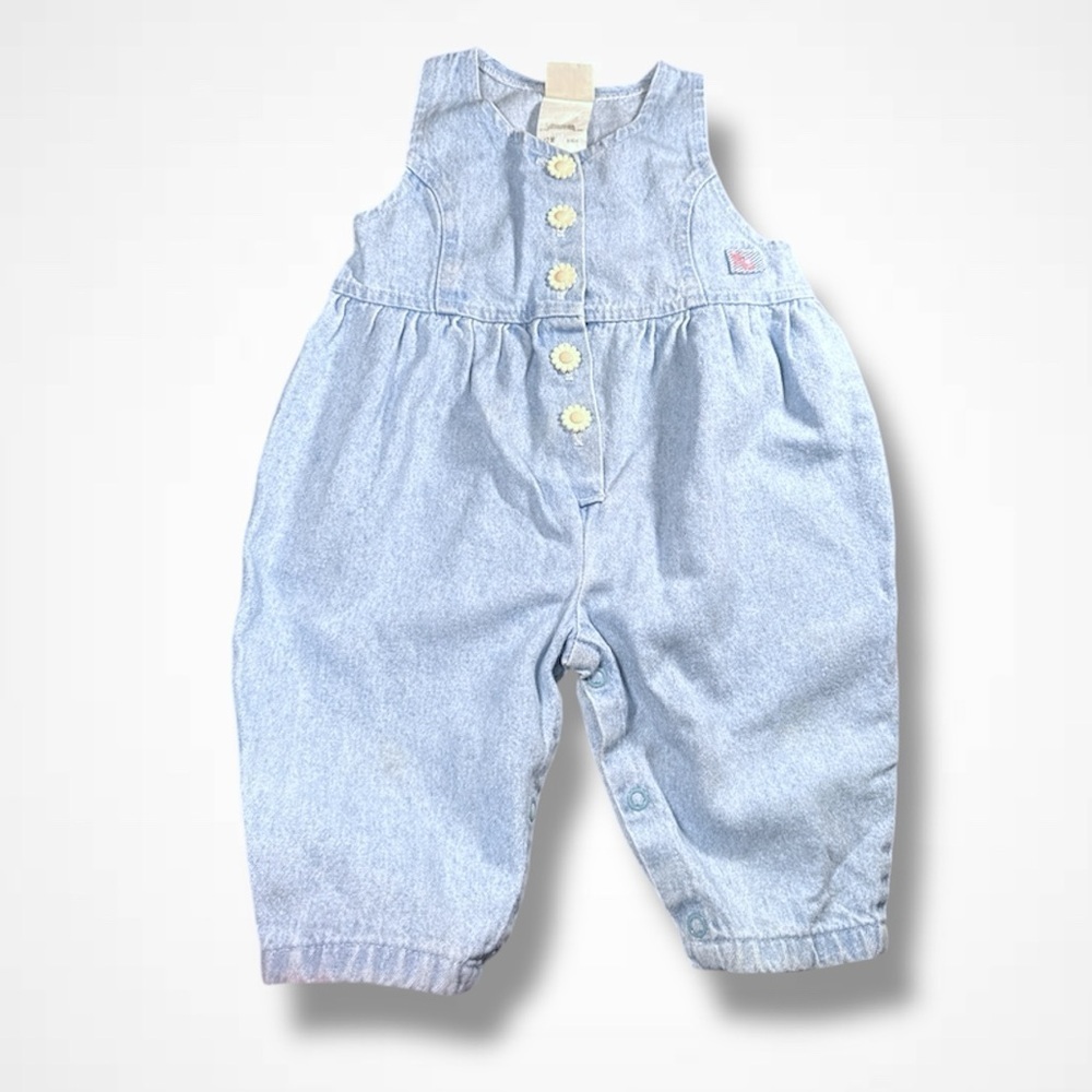 4/$20 Light Blue Denim Overalls